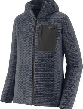 Polaire technique à capuche - M's R1 Air Full-Zip Hoody Smolder Blue - Taille L - Navy - Patagonia - FashionsVida