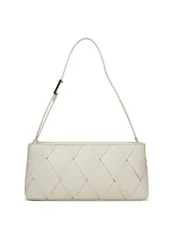 BORSA CK WOVEN ELONGATED SHOULERD BAG