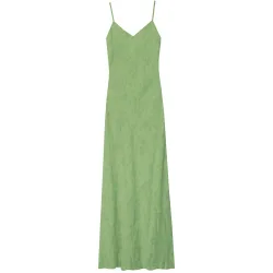 Vestido largo de tirantes y espalda abierta