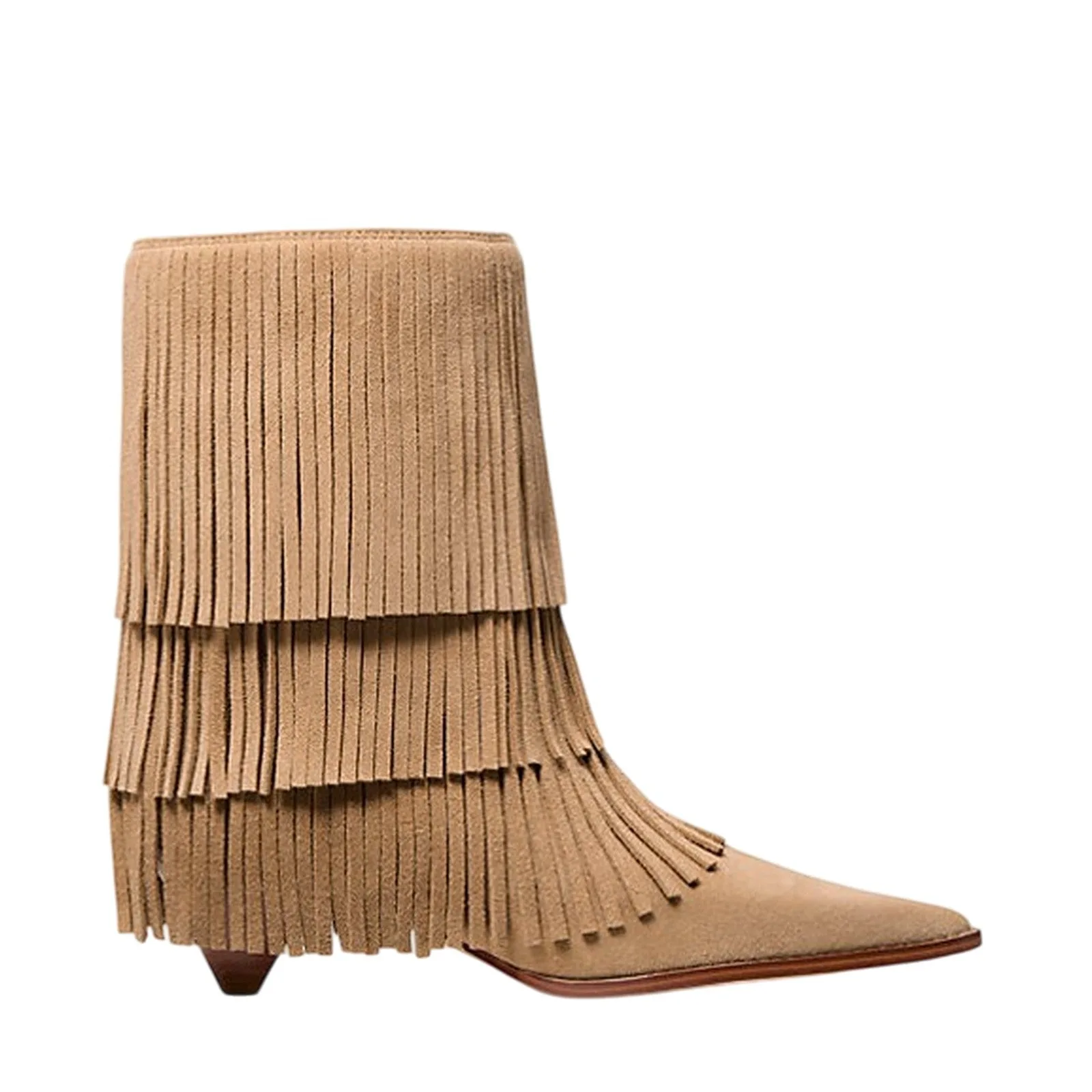 Stivali donna - jayla heeled bootie - beige - Michael kors - FashionsVida