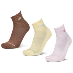 Ankle 3 Pack Unisex - Calze Marrone - Taglia 39-42 - Algodón 39-42