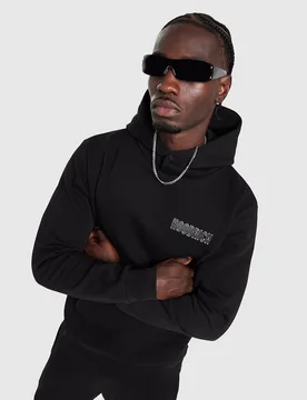Chromatic Overhead Hoodie - Herren, Schwarz - male - Size: XS - Hoodrich - FashionsVida