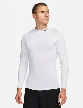 Maglietta A Maniche Lunghe Fb7908 White / Black 2XL