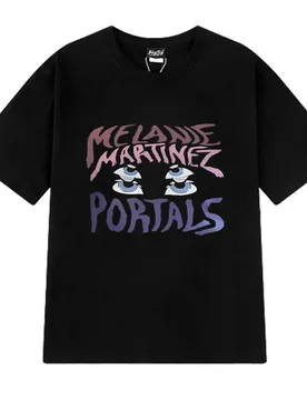 Rapper Melanie Martinez Portals Album Graphic T shirt Men Women gothic Oversized short sleeve T-shirts Unisex 100% Cotton Tops - Aliexpress - FashionsVida