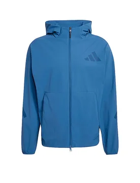 Veste à capuche Z.N.E. bleu marine L - Adidas - FashionsVida