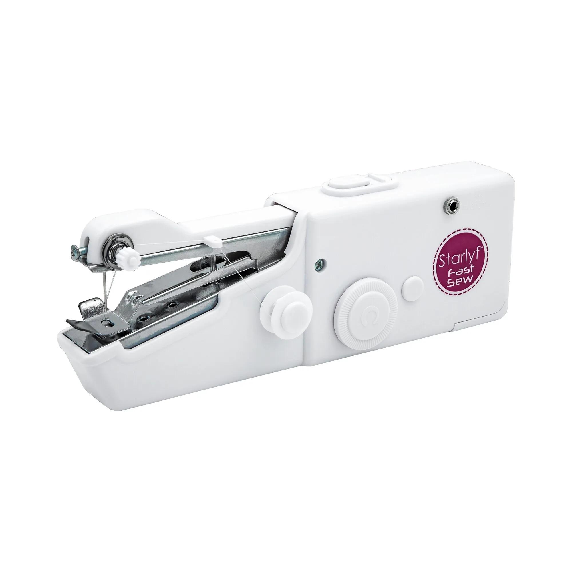 Fast Sew" Tragbare Handnähmaschine weiss - Starlyf® - FashionsVida