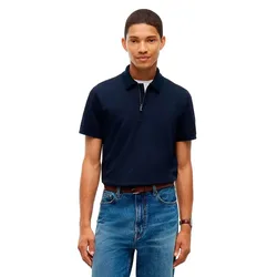 Polo A Maniche Corte New York Performance Navy Blue 2XL