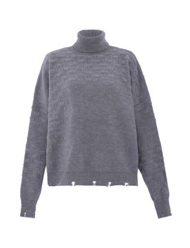 FENIA Jersey 'Fenia' gris moteado