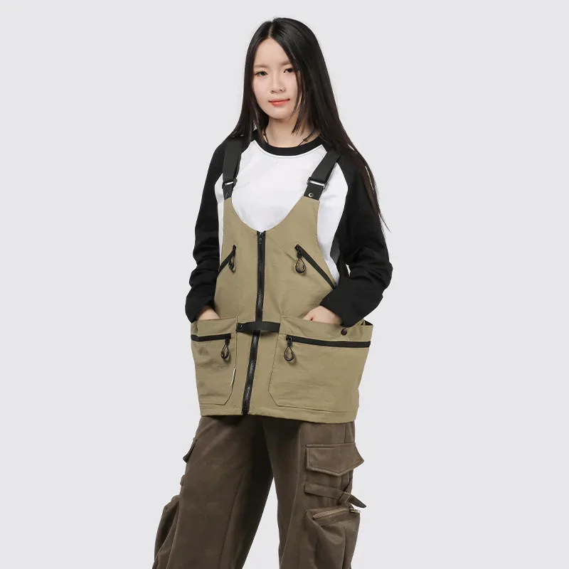 Dual-purpose Vest Handbag Tote Bag Men Multi-functional Variable Single-shoulder Bag American Style Retro Multiple Pockets Large - Aliexpress - FashionsVida