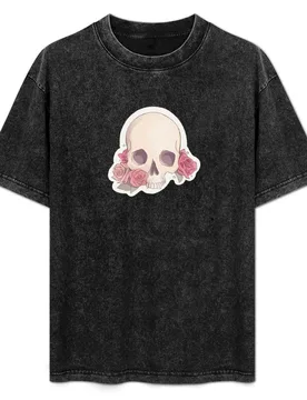 Romantic Skull and Roses T-Shirt Water Resistant Casual T-Shirt - Aliexpress - FashionsVida