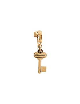 Pendiente único Hombre Bronce -- Hombre