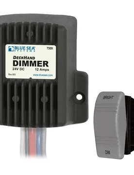 Deckhand Dimmer Regulator 12a 24v Black One Size unisex - Blue Sea Systems - FashionsVida