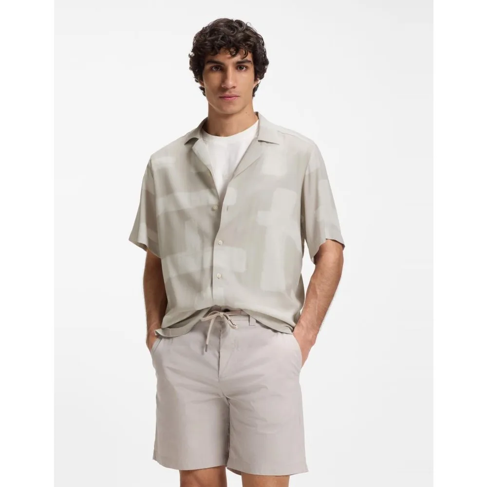 Camisa manga corta de hombre - Boss - FashionsVida
