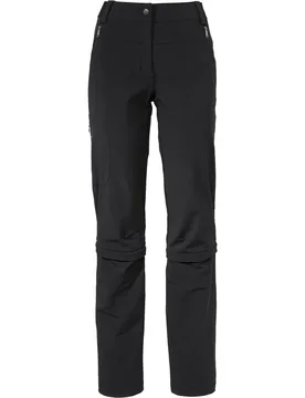 Farley Stretch T-zip-off III Damen Hose, schwarz 38-Long - VAUDE - FashionsVida