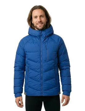 Veste En Duvet Apocalypse Navy Peony / Deep Taupe L - Rock Experience - FashionsVida