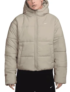 Sportswear Classic Puffer Light Bone / White XL Damen - Nike - FashionsVida