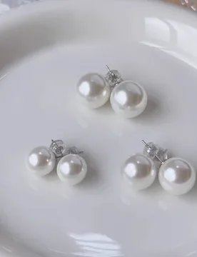 Supports laboratory testing of S999 pure silver Australian mother-of- pearl earrings for women, shell natural white p - Aliexpress - FashionsVida