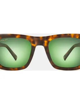 Gafas de sol de hombre rectangular en acetato con lente izada - Polar - FashionsVida