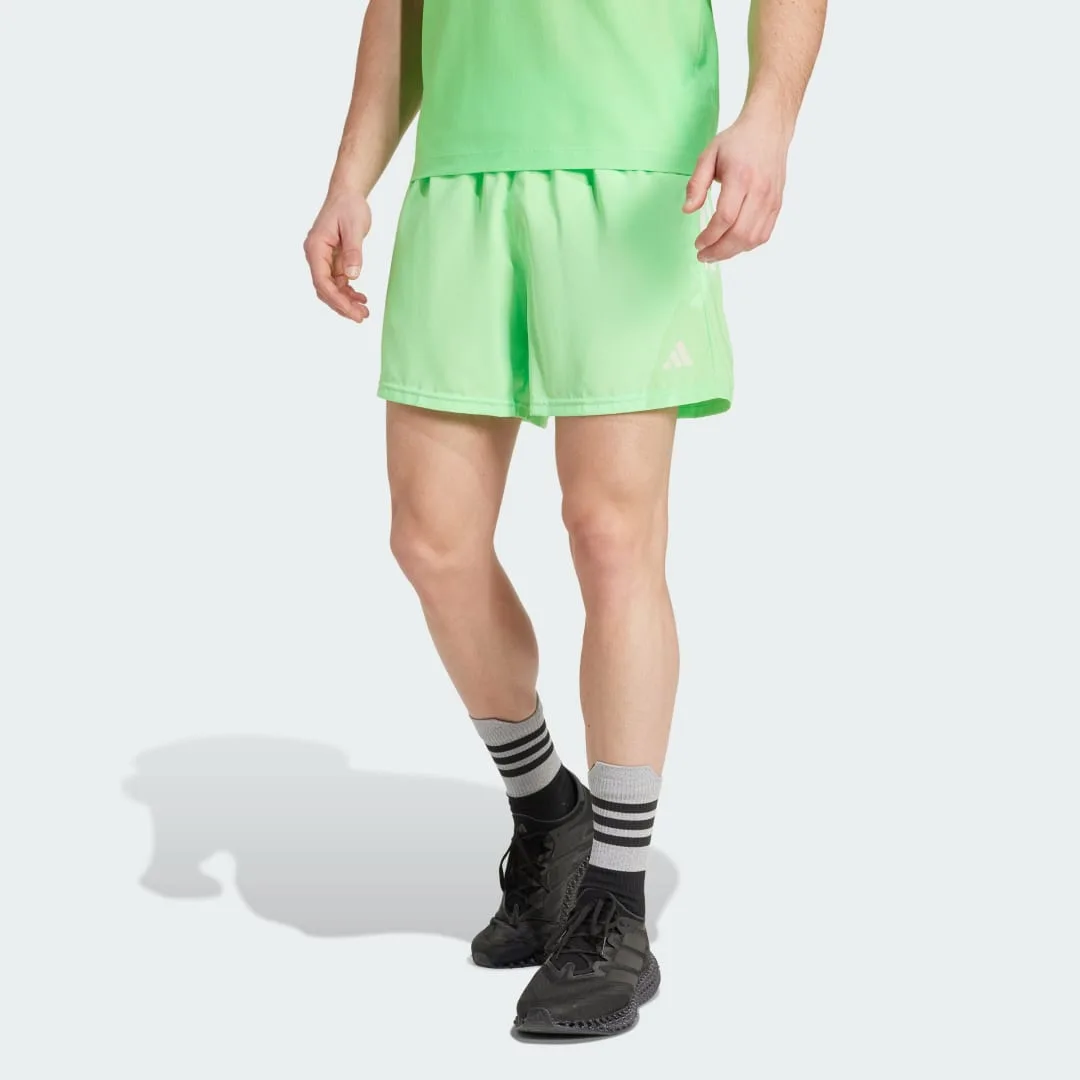 Short Own The Run XS - 13cm Lime Burst - Adidas - FashionsVida