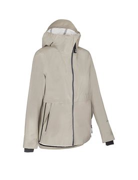 Chaqueta de senderismo para mujer Linda II 2,5L con capucha crema 44