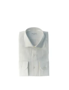 XACUS Camicia in lino PANNA 39 - Xacus - FashionsVida
