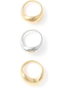 Sfera - Set 3 anillos metal - Sfera - FashionsVida