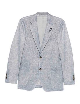 Lardini Blazer monopetto azzurro