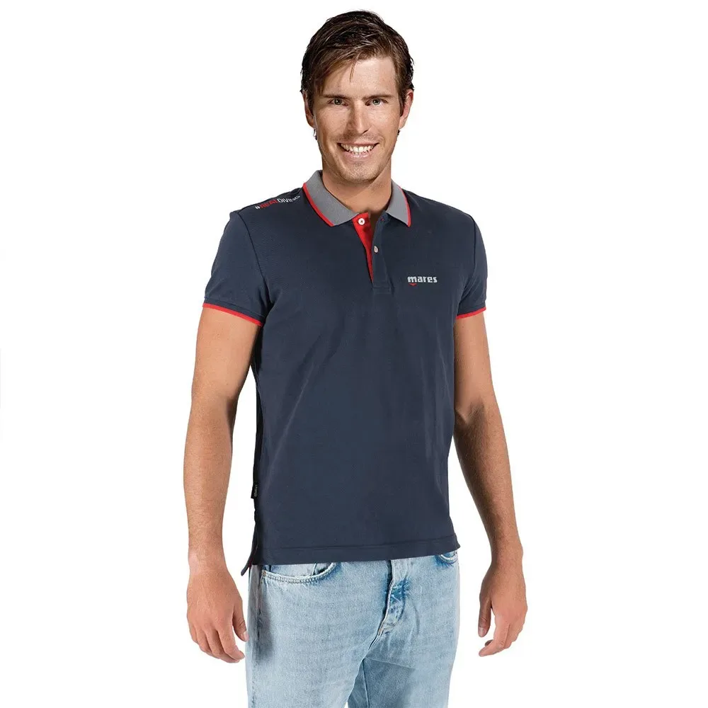 Polo A Maniche Corte After Dive - Mares - FashionsVida
