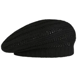 Uni Cotton Beret by - black - Damen - Size: One Size