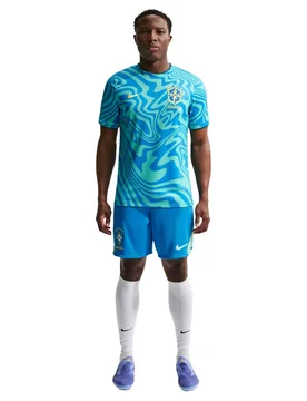 Maillot Prematch Brasilien Coupe du monde 2026 - Vert - male - Size: M - Nike - FashionsVida