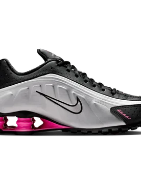 Shox Women's Sneakers - Black - Size 4 - Mesh/Synthetic - Black - Size: 4 - Nike - FashionsVida