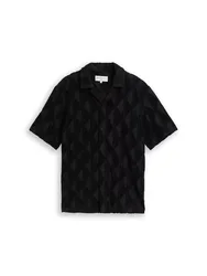 Relaxed structured towling shi male
