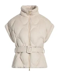 Plumífero y acolchado Mujer Beige M Mujer