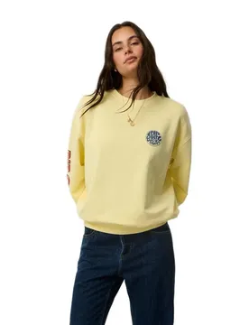 Sweat-shirt Sg Heritage Oversized Soft Yellow XS