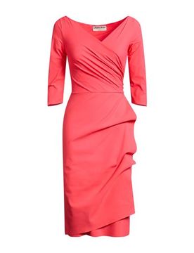 Midi-Kleid Damen Koralle 34,42 Damen