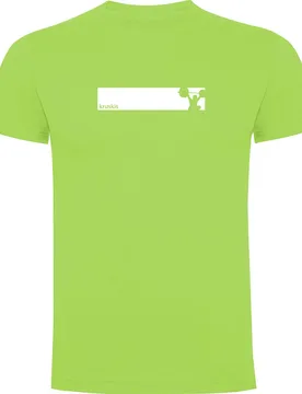 T-shirt à Manches Courtes Train Frame Light Green 3XL - Kruskis - FashionsVida