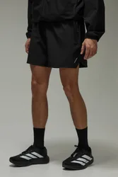 Men's Common Pace Running Double Waistband 5inch Short Black Size X-Large Black XL