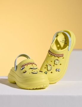 Zoccoli PomPomPurin - giallo chiaro