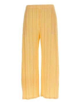 Pantaloni con pieghe morbide