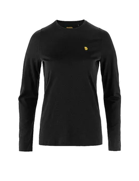 Camiseta interior de mujer Bergtagen Merino 190 negro M - Fjällräven - FashionsVida