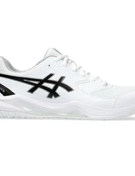 Gel-dedicate 8 All Court Shoes White / Black UK 9 - Asics - FashionsVida