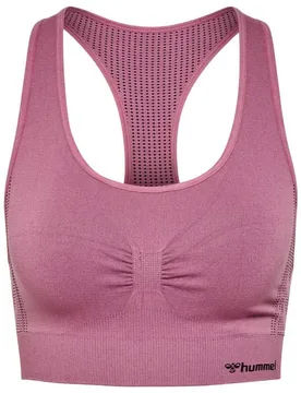 Top De Sport Shaping Seamless Heather Rose XS - Hummel - FashionsVida