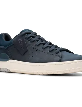Shoes Sneaker Courtlite2 Run Navy Nubuck EU 44 1/2 - Clarks - FashionsVida