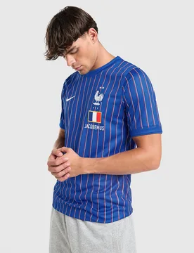 Mens France x Jacquemus Short Sleeve Shirt - Blu, blu blu Uomo taglia S - Nike - FashionsVida
