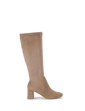 Women's 'Corsano Knee' Fabric Boots in Taupe Size: 8 - Taupe - Size: 8 - Carvela - FashionsVida