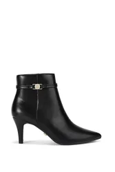 Women's 'Flute Coin' Boots in Black Size: 6 - Black - Size: 6