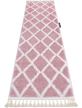 Teppiche Teppich, Läufer Berber Troik Rosa - In 70x250 Cm 70x250 Cm