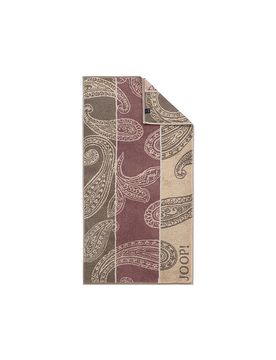 Joop Toalla de ducha 80x150cm CONTOUR PAISLY Malva baya
