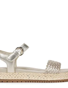 Women's Neila3 Strappy Sandals in Silver Size: 8 - Silver - Size: 8 - Naturalizer - FashionsVida