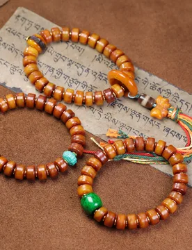 Tibetan strings handheld natural yak bone bone diy bracelet play jewelry men and women with the same paragraph - Aliexpress - FashionsVida